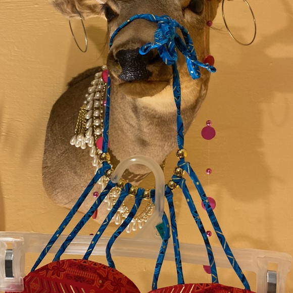 👙SEXY La Vie En Rose brand new never worn Size small Intricate beading/design🩱 - Picture 4 of 11